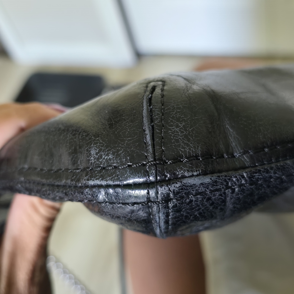 Coach Leather Black Purse - Picture 9 of 10